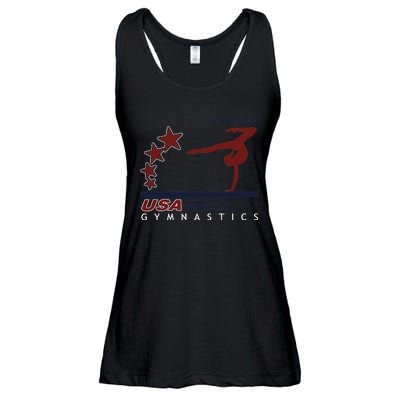 Paris 2024 T.E.A.M U.S.A Gymnastics Support Ladies Essential Flowy Tank