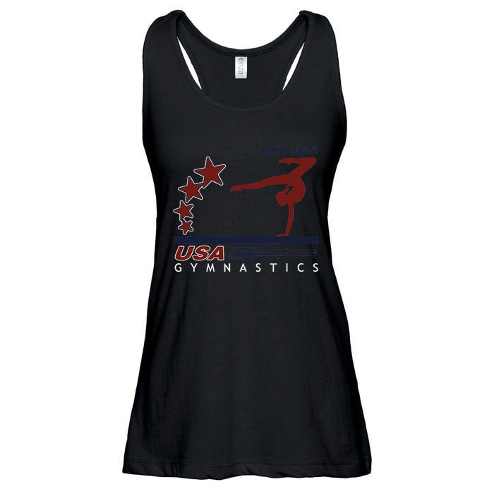 Paris 2024 T.E.A.M U.S.A Gymnastics Support Ladies Essential Flowy Tank