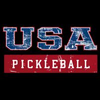 Pickleball 2024 Us Flag Patriotic American Sports Fan Usa Funny Gift Impact Tech Backpack