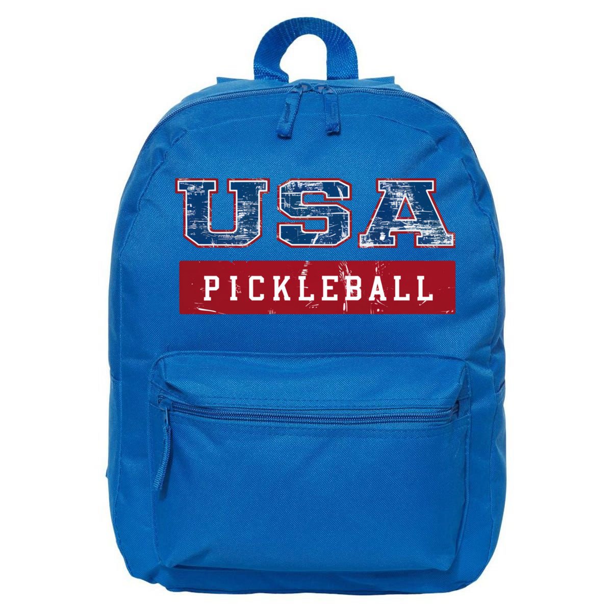 Pickleball 2024 Us Flag Patriotic American Sports Fan Usa Funny Gift 16 in Basic Backpack