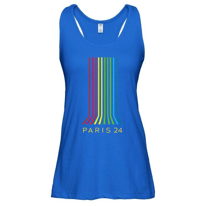 Paris 2024 Vintage Ladies Essential Flowy Tank