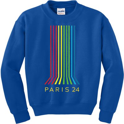 Paris 2024 Vintage Kids Sweatshirt