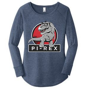 Pi 3 14 Number Symbol For Math Teacher Pigiftrex Gift Women's Perfect Tri Tunic Long Sleeve Shirt