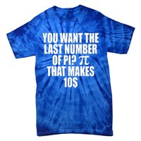 Pi 3 14 Number Symbol For Math Teacher Great Gift Tie-Dye T-Shirt