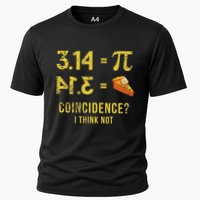 Pi 3 14 = Pie Coincidence I Think Not Math Pun Performance Shirt