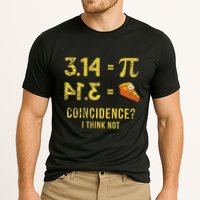 Pi 3 14 = Pie Coincidence I Think Not Math Pun Performance Shirt