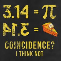 Pi 3 14 = Pie Coincidence I Think Not Math Pun Adult Drive Performance Visor