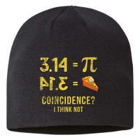 Pi 3 14 = Pie Coincidence I Think Not Math Pun Sustainable Beanie