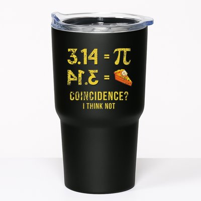 Pi 3 14 = Pie Coincidence I Think Not Math Pun Tumbler