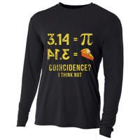 Pi 3 14 = Pie Coincidence I Think Not Math Pun Cooling Performance Long Sleeve Crew