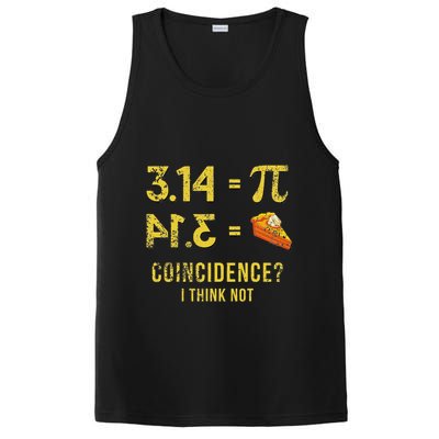 Pi 3 14 = Pie Coincidence I Think Not Math Pun PosiCharge Competitor Tank