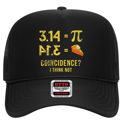 Pi 3 14 = Pie Coincidence I Think Not Math Pun Trucker Hat