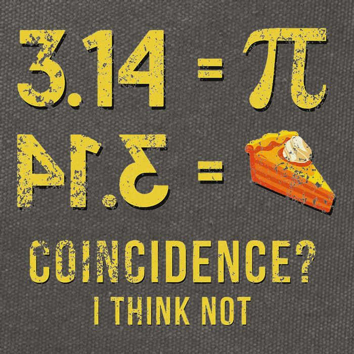 Pi 3 14 = Pie Coincidence I Think Not Math Pun Cotton Canvas Backpack