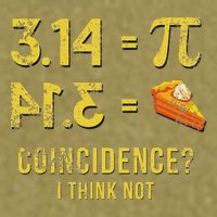 Pi 3 14 = Pie Coincidence I Think Not Math Pun Garment-Dyed Women's Muscle Tee