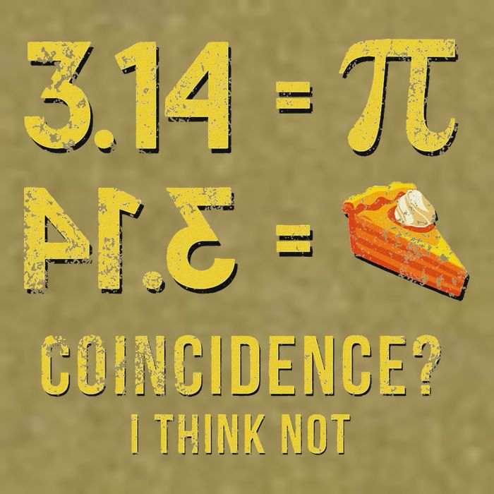 Pi 3 14 = Pie Coincidence I Think Not Math Pun Garment-Dyed Women's Muscle Tee