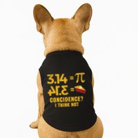 Pi 3 14 = Pie Coincidence I Think Not Math Pun Doggie Tank