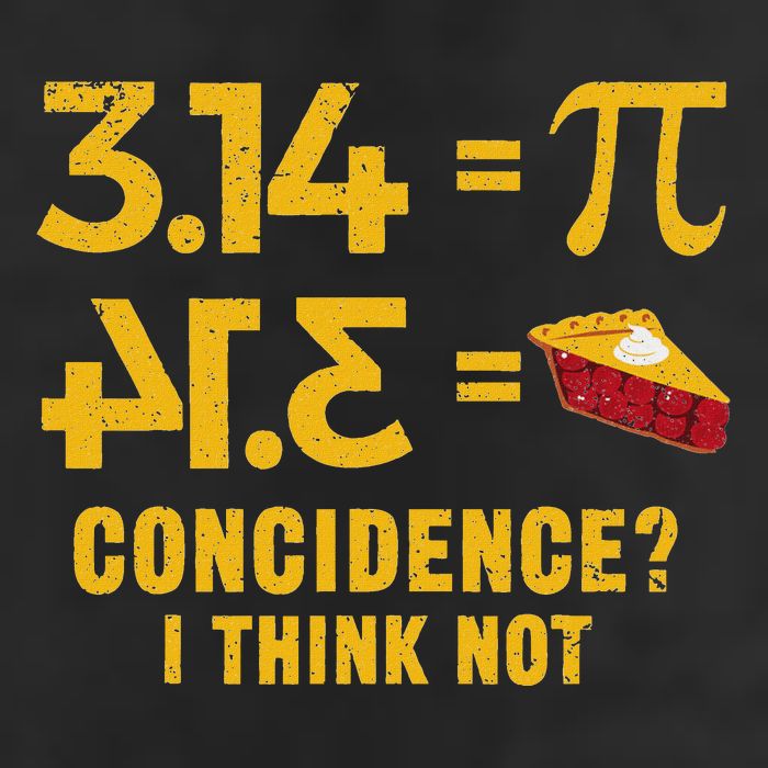 Pi 3 14 = Pie Coincidence I Think Not Math Pun Crop Fleece Hoodie