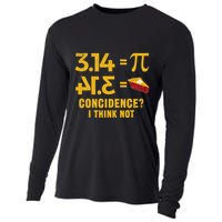 Pi 3 14 = Pie Coincidence I Think Not Math Pun Cooling Performance Long Sleeve Crew