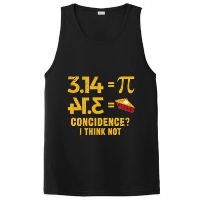 Pi 3 14 = Pie Coincidence I Think Not Math Pun PosiCharge Competitor Tank