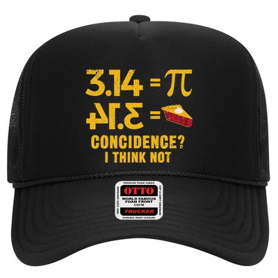 Pi 3 14 = Pie Coincidence I Think Not Math Pun Trucker Hat