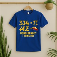 Pi 3 14 = Pie Coincidence I Think Not Math Pun T-Shirt