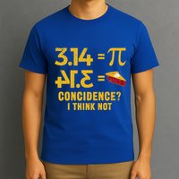 Pi 3 14 = Pie Coincidence I Think Not Math Pun T-Shirt