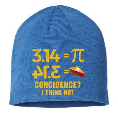 Pi 3 14 = Pie Coincidence I Think Not Math Pun Sustainable Beanie
