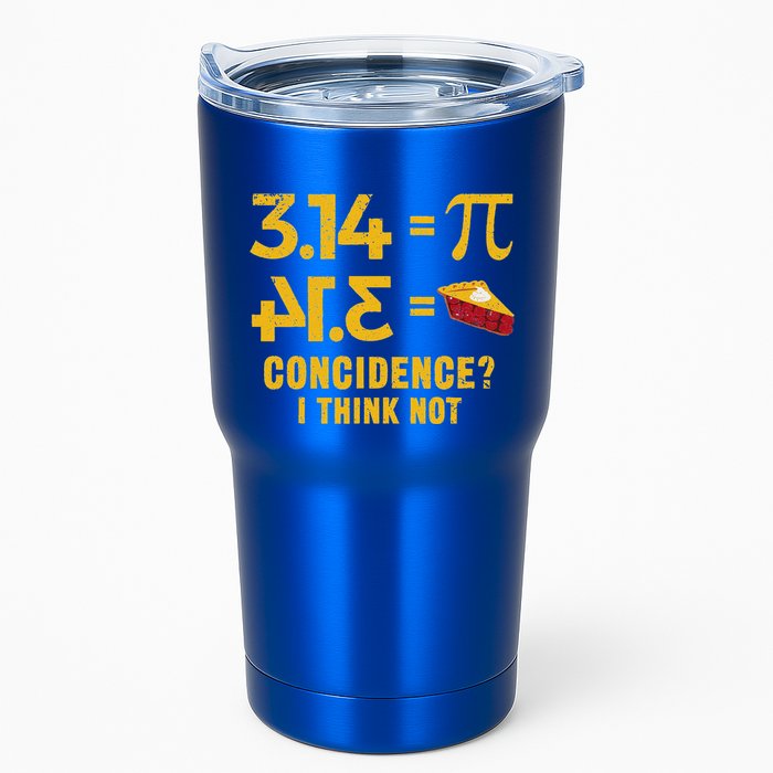 Pi 3 14 = Pie Coincidence I Think Not Math Pun Tumbler