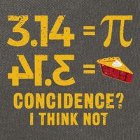 Pi 3 14 = Pie Coincidence I Think Not Math Pun Cotton Canvas Backpack