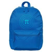 Pi 3 4 Number Symbol Pi Math Gift 16 in Basic Backpack
