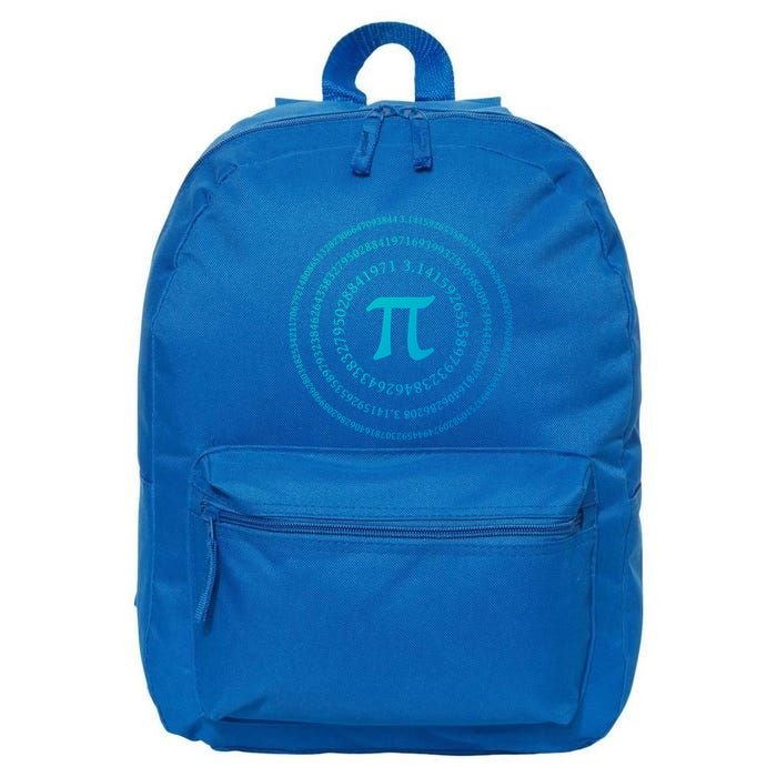 Pi 3 4 Number Symbol Pi Math Gift 16 in Basic Backpack