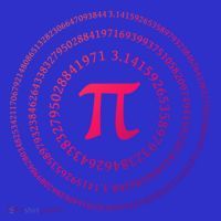 Pi 3 4 Number Symbol Pi Math Gift Button