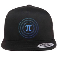 Pi 3 4 Number Symbol Pi Math Gift Flatbill Hat