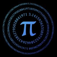 Pi 3 4 Number Symbol Pi Math Gift Flatbill Hat