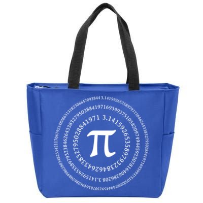 Pi 3 4 Number Symbol Pi Math Cool Gift Zip Tote Bag