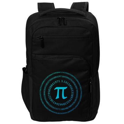 Pi 3 4 Number Symbol Pi Math Cool Gift Impact Tech Backpack