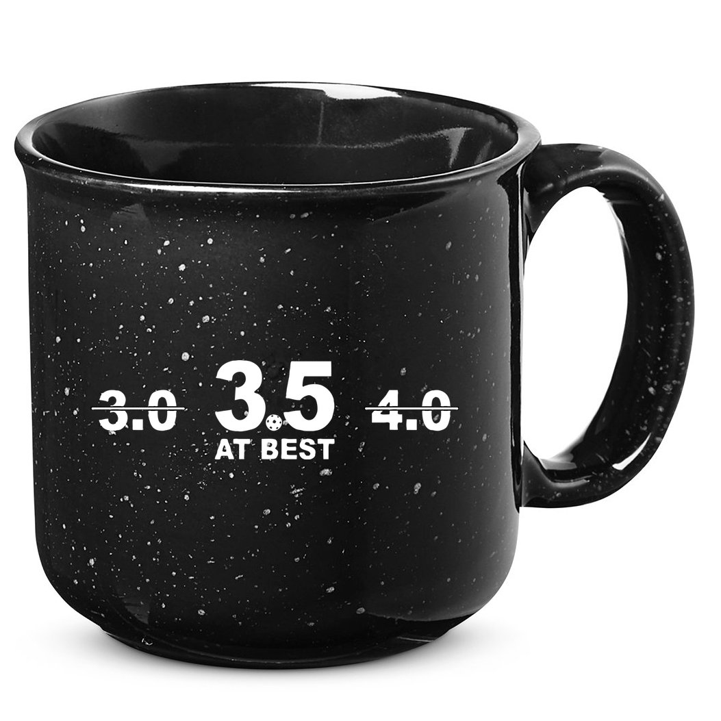 Pickleball 3.5 At Best 15oz Campfire Ceramic Mug