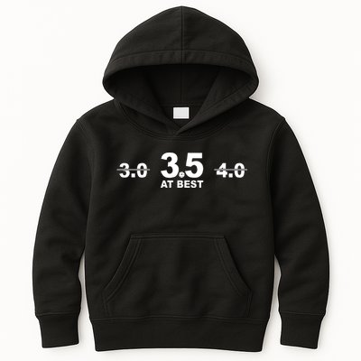 Pickleball 3.5 At Best Kids Hoodie