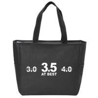 Pickleball 3.5 At Best Zip Tote Bag