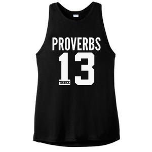 Proverbs 313 Bible Scripture Verse funny Christian Ladies PosiCharge Tri-Blend Wicking Tank