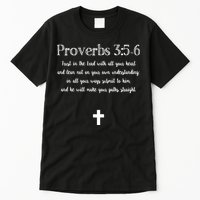 Proverbs 356 Bible Verse Scripture Christian Pullover Tall T-Shirt