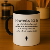Proverbs 356 Bible Verse Scripture Christian Pullover Mug