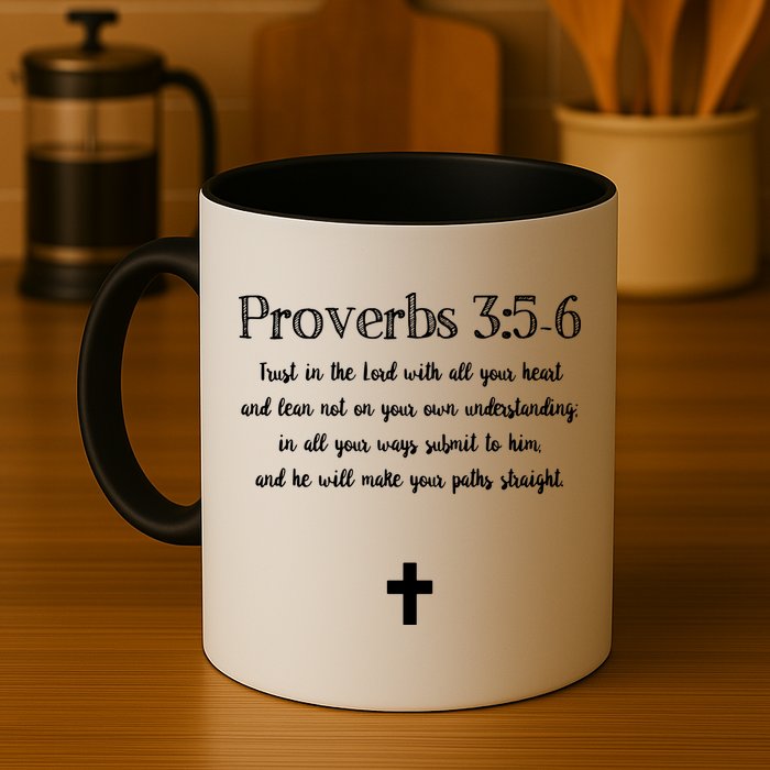 Proverbs 356 Bible Verse Scripture Christian Pullover Mug