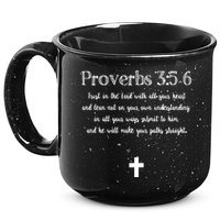 Proverbs 356 Bible Verse Scripture Christian Pullover 15oz Campfire Ceramic Mug