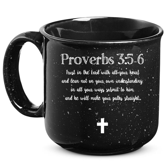 Proverbs 356 Bible Verse Scripture Christian Pullover 15oz Campfire Ceramic Mug