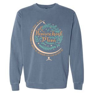 PR 31:26 Christian Homeschool Mom Garment-Dyed Sweatshirt