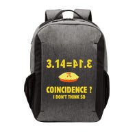 Pi 3.14 Equals Pie Not A Coincidence Vector Backpack