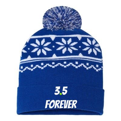 Pickleball 3.5 Forever USA-Made Snowflake Beanie