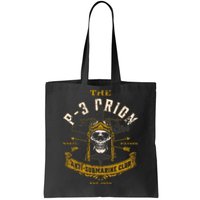 P 3 Orion Anti Submarine Aircraft Skull Distressed Tote Bag