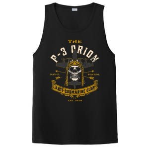 P 3 Orion Anti Submarine Aircraft Skull Distressed PosiCharge Competitor Tank